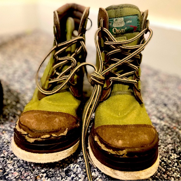 Vintage Orvis Wading Boots - Picture 1 of 4